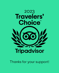 2023 TripAdvisor Travelers' Choice Award